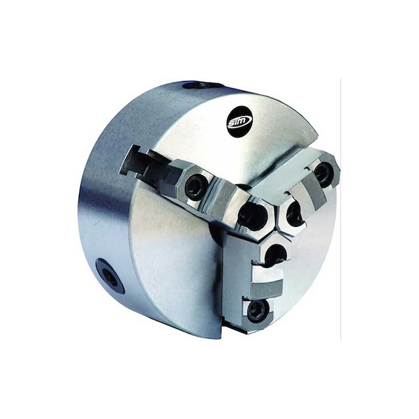 Stm 16 3Jaw Cast Iron Body Scroll Chuck With 2pc Hard Reversible Jaws 4440730 - main